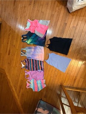 Ivivva Girls' Assorted Tank Tops - Pink, Black, Blue, Purple & Multicolor